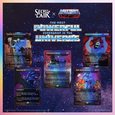 Secret Lair Drop: Secret Lair x Masters of the Universe: Nyah-ha-ha! - Traditional Foil Edition