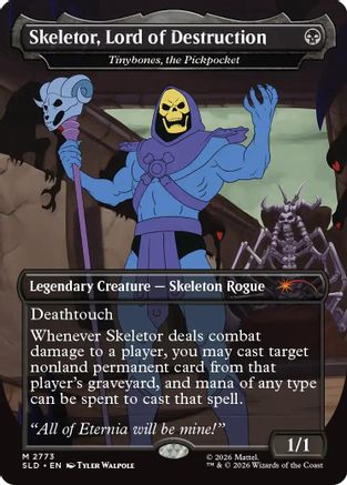 Skeletor, Lord of Destruction - Tinybones, the Pickpocket [Secret Lair Drop Series] Foil