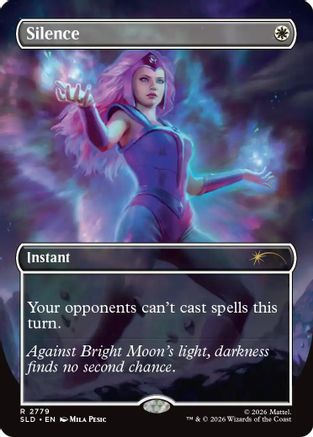 Silence (2779) [Secret Lair Drop Series] Foil