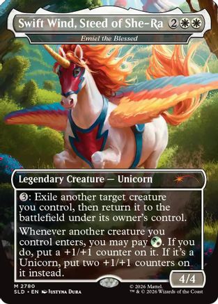 Swift Wind, Steed of She-Ra - Emiel the Blessed [Secret Lair Drop Series] Foil