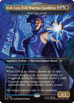 Evil-Lyn, Evil Warrior Goddess - Ertai Resurrected [Secret Lair Drop Series] Foil