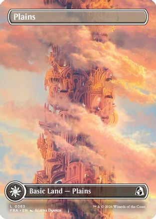 Plains (Borderless) (0383) [Reality Fracture] Foil
