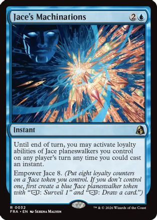 Jace's Machinations [Reality Fracture] Foil