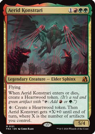Aerid Konstrari [Reality Fracture] Foil