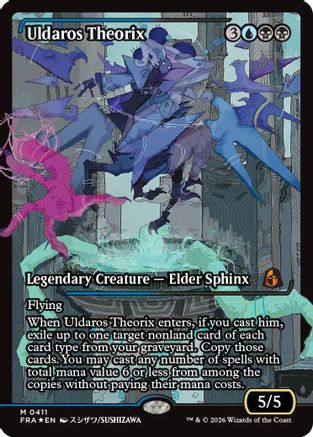 Uldaros Theorix (Showcase) (0411) [Reality Fracture] Foil