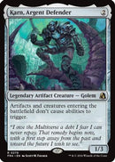 Karn, Argent Defender [Reality Fracture] Foil