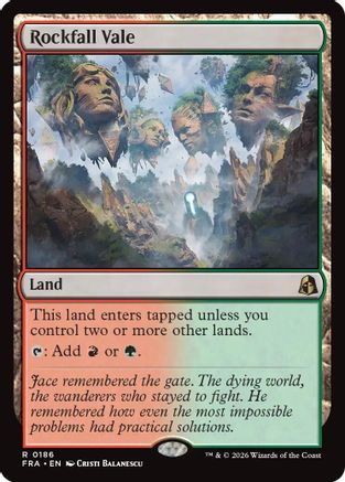 Rockfall Vale [Reality Fracture] Foil