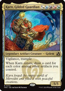 Karn, Gilded Guardian [Reality Fracture] Foil