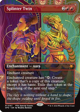 Splinter Twin (Borderless) [Special Guests] Foil