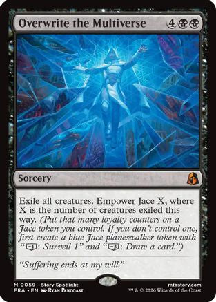 Overwrite the Multiverse [Reality Fracture] Foil