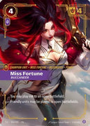 Miss Fortune, Buccaneer (T1 Worlds Champion Player Bundle) (T1A 004/005) [Riftbound Promotional Cards] Foil