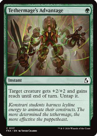 Tethermage's Advantage [Reality Fracture] Foil