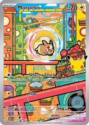Morpeko 135/128 [ME 30th Celebration]  - Holofoil