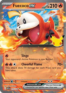 Fuecoco ex - 015/128 [ME: 30th Celebration] - Holofoil