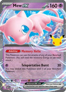 Mew ex - 066/128 [ME: 30th Celebration] - Holofoil