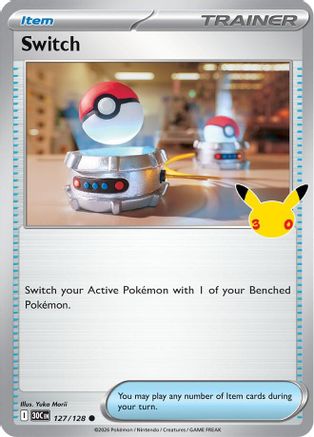 Switch - 127/128 [ME: 30th Celebration] - Holofoil