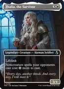 Thalia, the Survivor (Borderless) [Reality Fracture] Foil