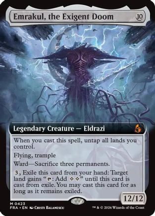 Emrakul, the Exigent Doom (Extended Art) [Reality Fracture]