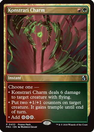 Konstrari Charm [Promo Pack: Reality Fracture] Foil