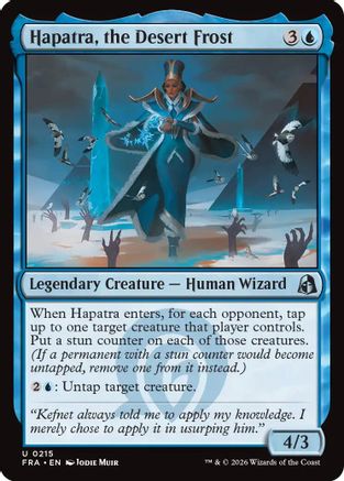 Hapatra, the Desert Frost [Reality Fracture]