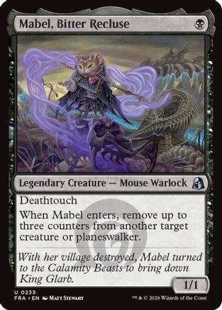 Mabel, Bitter Recluse [Reality Fracture]