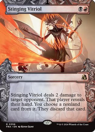 Stinging Vitriol (Showcase) [Reality Fracture] Foil