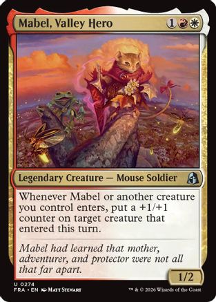 Mabel, Valley Hero [Reality Fracture] Foil