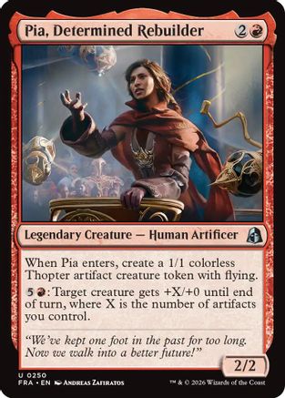 Pia, Determined Rebuilder [Reality Fracture]