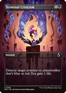 Terminal Criticism (Borderless) [Reality Fracture] Foil