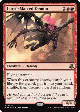 Curse-Marred Demon [Reality Fracture] Foil