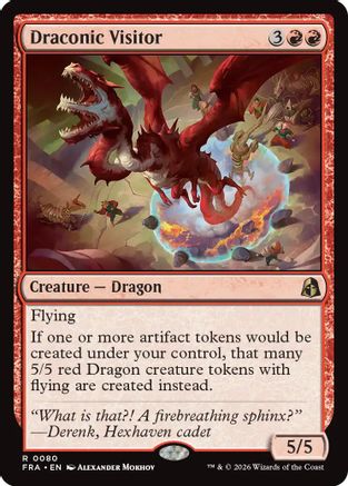 Draconic Visitor [Reality Fracture]