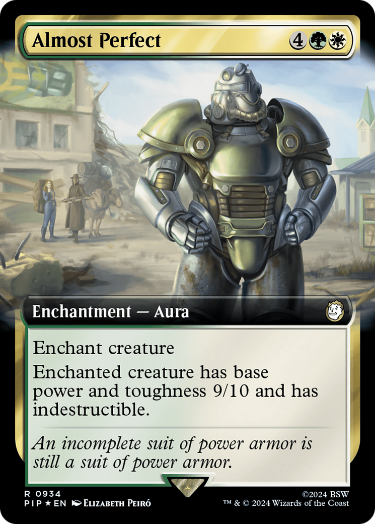Almost Perfect (Extended Art) (Surge Foil) - Fallout: (Extended Art) Foil