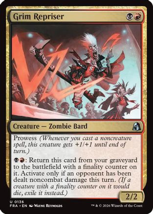 Grim Repriser [Reality Fracture] Foil
