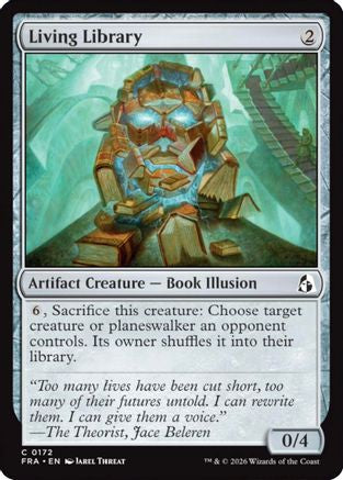 Living Library [Reality Fracture] Foil