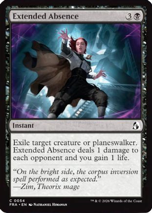 Extended Absence [Reality Fracture] Foil