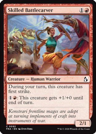 Skilled Battlecarver [Reality Fracture] Foil