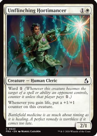 Unflinching Hortimancer [Reality Fracture]