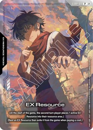 EX Resource (EXRP-015) (Playmat & Card Set - Mobile Suit Gundam 00) (EXRP-015) [Promotional EX Resource Tokens] Holofoil