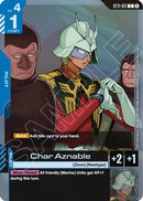 Char Aznable (ST11-ST14 Release Event) (ST11-011) [Gundam Promotional Cards] Holofoil