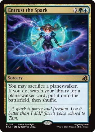 Entrust the Spark [Reality Fracture] Foil