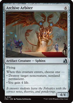 Archive Arbiter [Reality Fracture] Foil