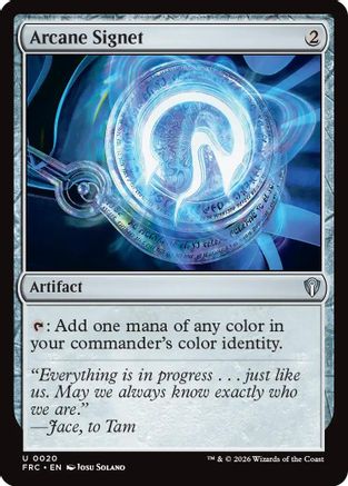 Arcane Signet [Commander: Reality Fracture]