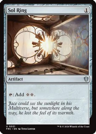 Sol Ring [Commander: Reality Fracture]