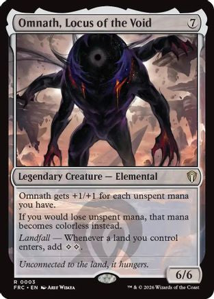 Omnath, Locus of the Void [Commander: Reality Fracture]