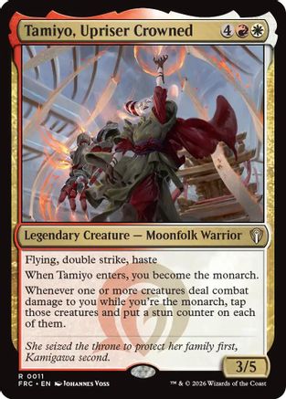 Tamiyo, Upriser Crowned [Commander: Reality Fracture]
