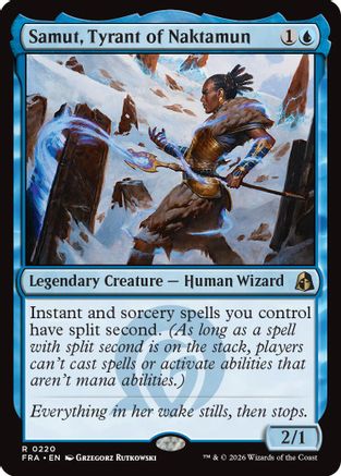 Samut, Tyrant of Naktamun [Reality Fracture] Foil