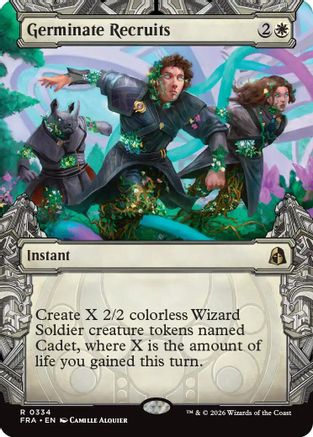 Germinate Recruits (Showcase) [Reality Fracture] Foil