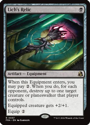 Lich's Relic [Reality Fracture]