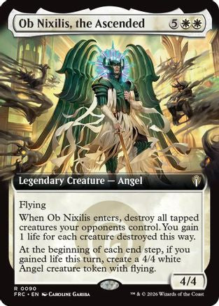 Ob Nixilis, the Ascended (Extended Art) [Commander: Reality Fracture]