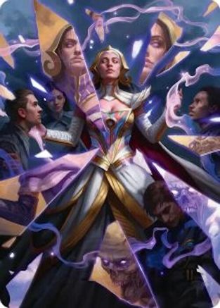 Return to the Light Realms Art Card (35/54) [Art Series: Reality Fracture]